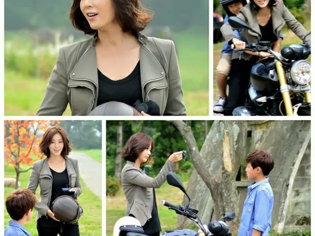 ドラマ「ママ」撮影の様子（提供:MBC）