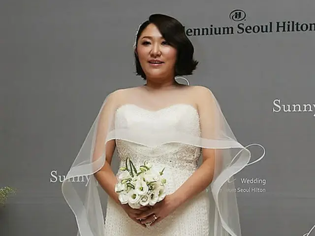 挙式を控えたキム・ヒョンスク