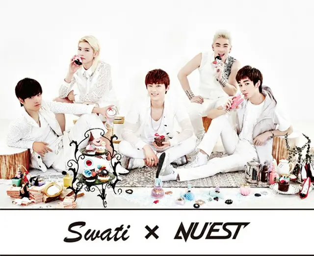 「NU’EST」キャンドルブランドSWATiとの華麗なコラボ商品を発表