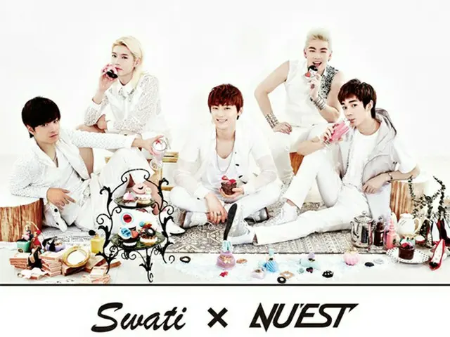 「NU’EST」キャンドルブランドSWATiとの華麗なコラボ商品を発表