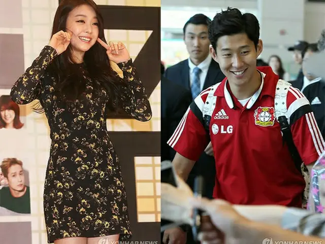 「Girl’s Day」ミナ、サッカー・ソン・フンミン選手