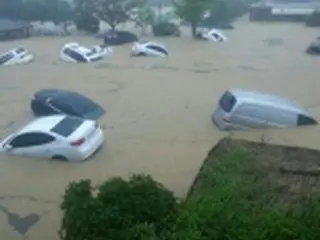 韓国南部で記録的大雨　5人死亡・数人不明＝原発停止も