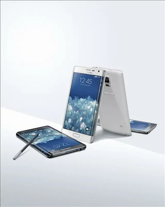 公開されたサムスン「GALAXY NOTE EDGE」