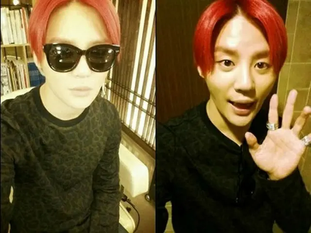 「JYJ」ジュンスのTwitterより（提供:OSEN）