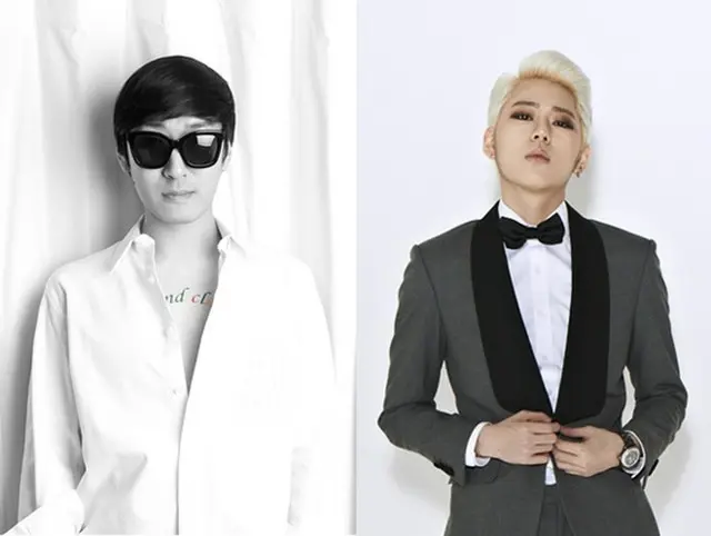 「Block.B」ジコ（右）とデザイナーのコ・テヨン