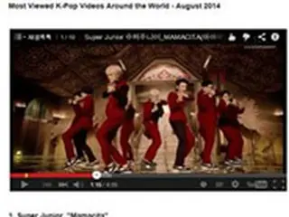 「SJ」新曲「MAMACITA」 8月世界で最も多く視聴されたK-POP MVに