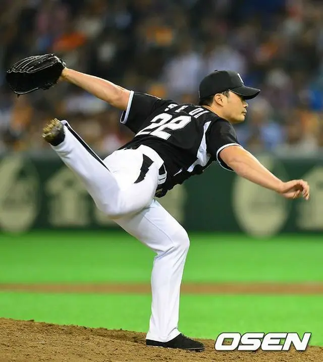 宣銅烈の記録を破り39セーブでセ・リーグ最多セーブとなった阪神・呉昇桓（提供:OSEN)