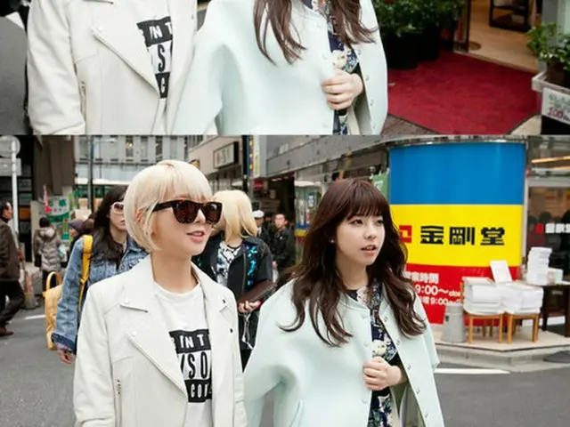 「AOA」チョアとJUNIEL:FNCエンターテインメントより（提供:OSEN）