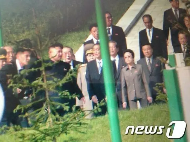 金敬姫氏の資料写真（提供:news1）