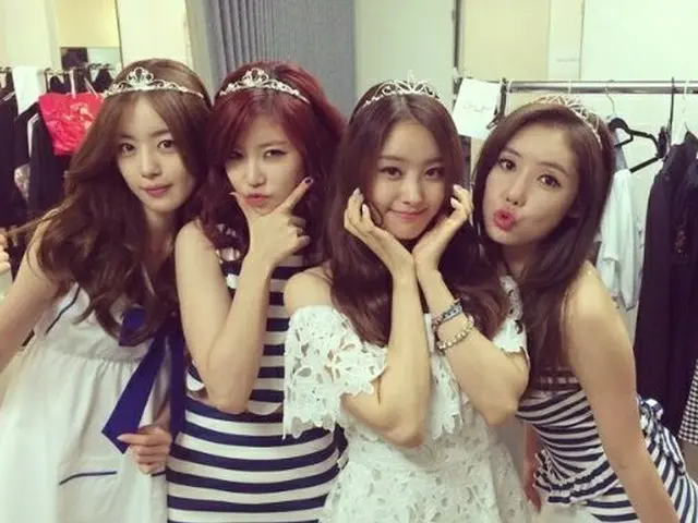 「Secret」ジウンのInstagramより（提供:OSEN）