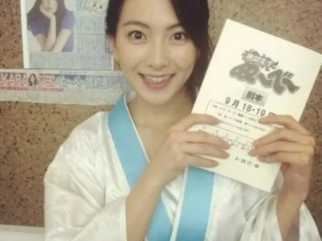 日テレ「地獄先生ぬ～べ～」に出演中の「KARA」元メンバーのジヨン（提供:news1）