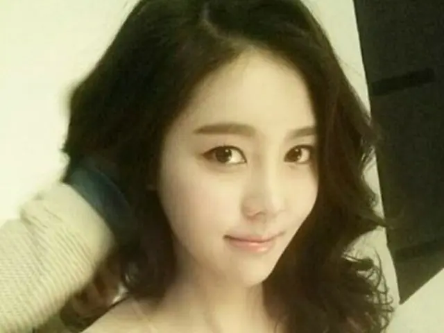 「SUPER JUNIOR」のソンミンと結婚することで熱い関心を受けている女優キム・サウン:キム・サウンFacebookより（提供:News1）