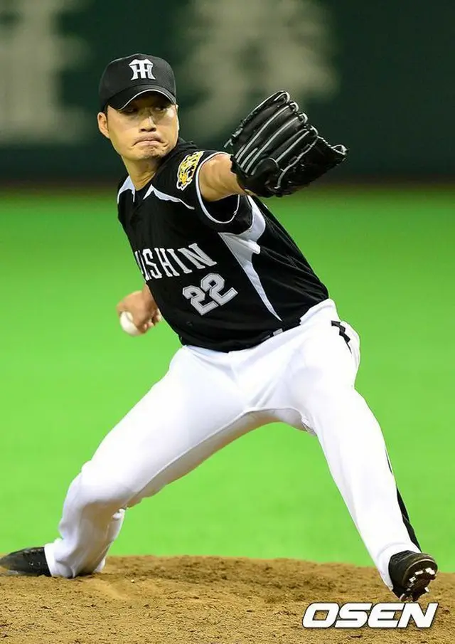 阪神守護神の呉昇桓が天敵ジャイアンツを相手に2戦連続セーブをきめ、阪神は日本シリーズ進出まであと2勝となった。（提供:OSEN）