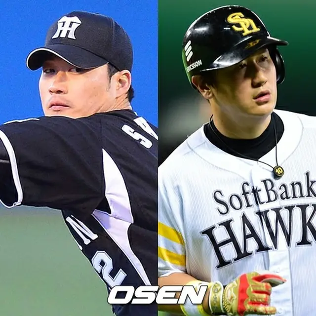 チームの命運をかけた日本シリーズで激突する、阪神の呉昇桓（左）とソフトバンクの李大浩（右）は、お互いを意識していないようだ。（提供:OSEN）