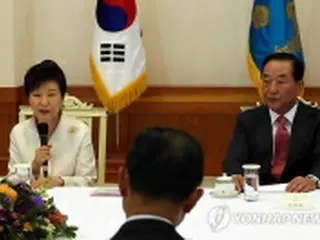 慰安婦被害者の心傷つける言動の中止を＝朴大統領
