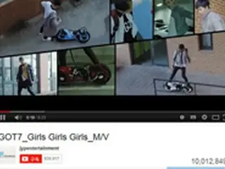 「GOT7」、デビュー曲「Girls Girls Girls」MVがYouTubeで1000万ビュー突破