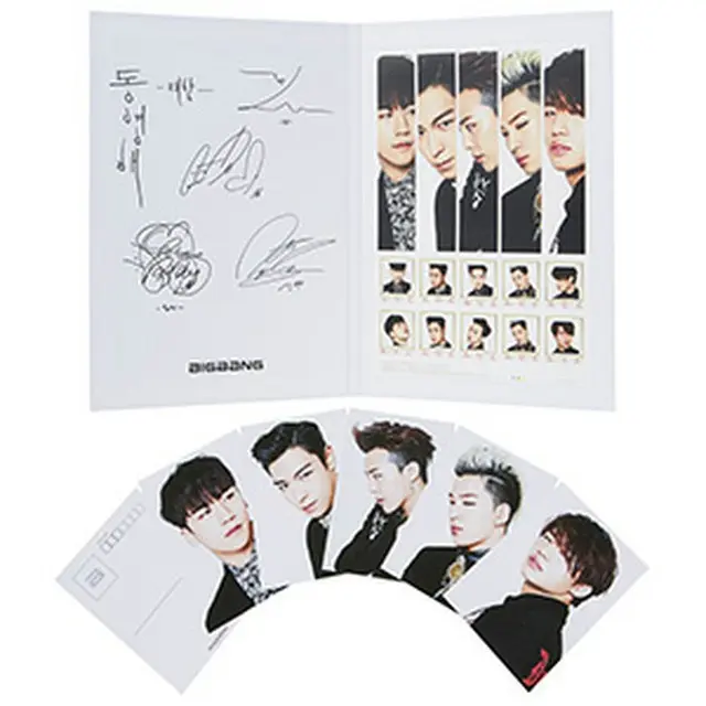 「BIGBANG」、未公開イメージを使用した切手「BIGBANG OFFICIAL STAMP」を、日本/中国/韓国の3か国同時発売！
