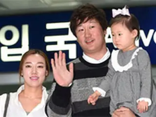 韓国に帰国したソフトB・李大浩「日本シリーズ優勝して戻ってきた」