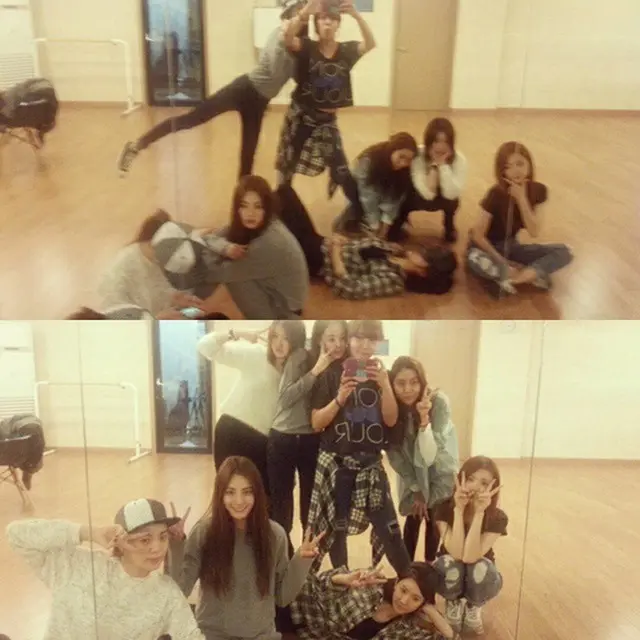 「AFTERSCHOOL」キム・ジョンアのInstagramより（提供:OSEN）
