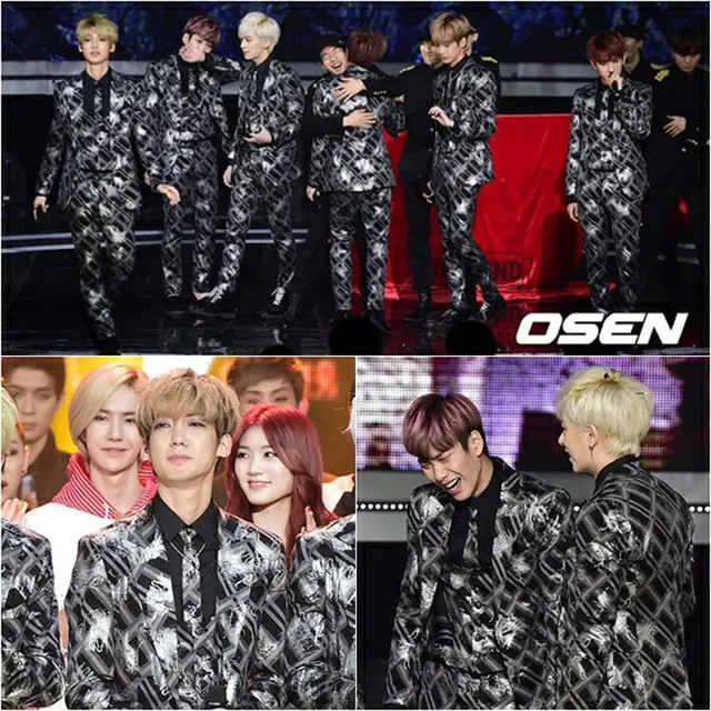 SBS MTV「ザ・ショー シーズン4」でデビュー以来初めて一位のトロフィーを獲得した「BOYFRIEND」