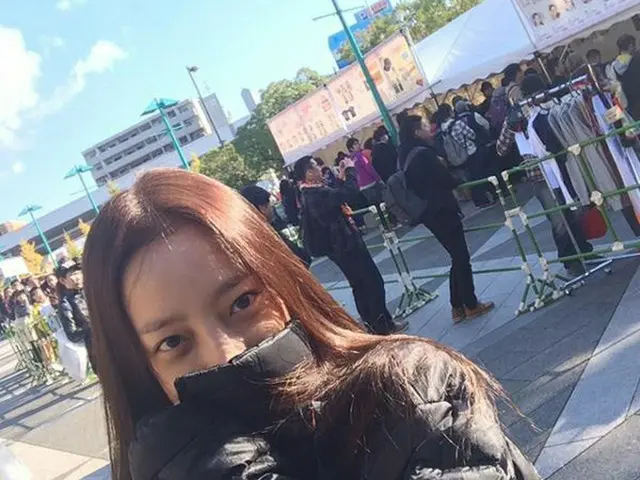 「KARA」ハラのTwitterより（提供:OSEN）