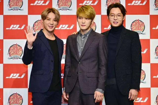 「JYJ」左からジュンス、ジェジュン、ユチョン
