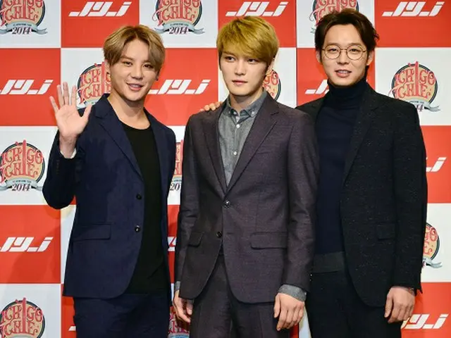 「JYJ」左からジュンス、ジェジュン、ユチョン