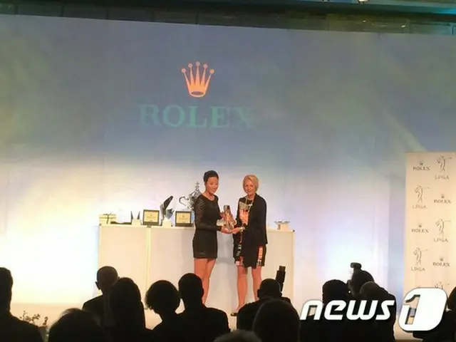 女子プロゴルファーのチェ・ウンジョン（ボルヴィック）が、韓国選手としては初めて「William and Mousie Powell」を受賞した。