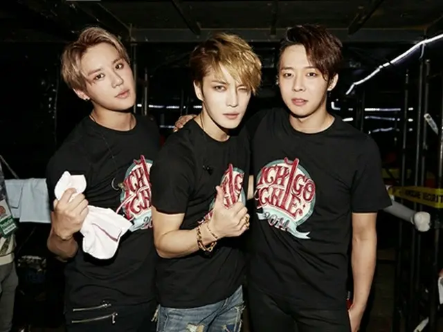 11月18日（火）、韓国のトップアーティストである「JYJ」が東京ドームにて、約1年7か月ぶりとなるJYJの日本公演ドームツアー「2014JYJ Japan Dome Tour～一期一会～」の第1弾が開催された。（写真提供:OSEN)