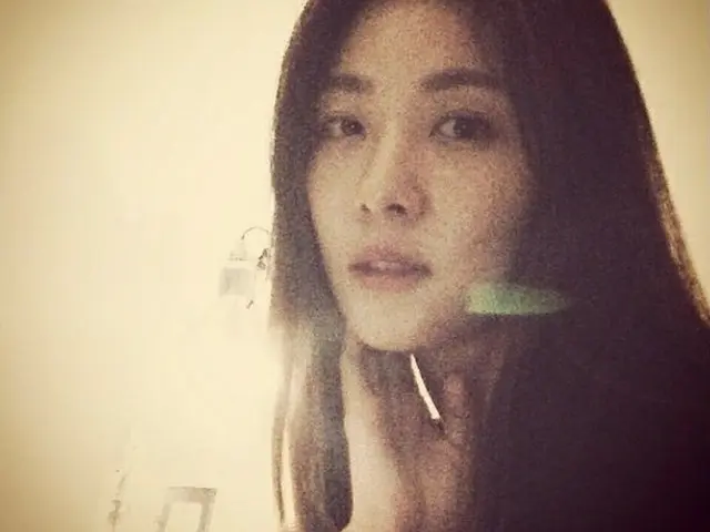 女優ハ・ジウォンのInstagramより（提供:OSEN）