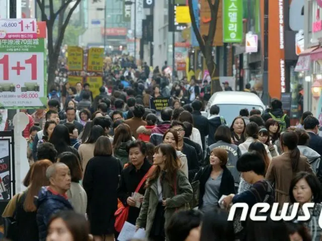 韓国を訪れる中国人観光客が、単一国家としては史上初となる年間500万人を突破した。（提供:news1）