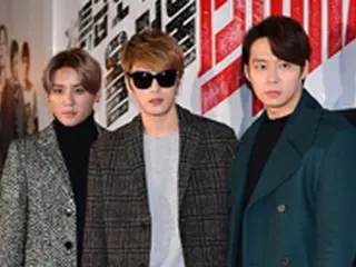 「JYJ」、映画「ビッグマッチ」VIP試写会に出席“コートファッションでシックに”