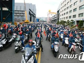 現代重工業、労使交渉決裂で27日から初のスト突入か
