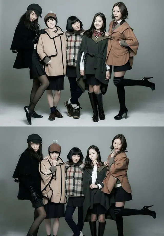 1日、JTBCドラマ「ソナム女子高探偵団」（原題）は女優チン・ジヒ、ガールズグループ「Girl’s Day」ヘリ、カン・ミナ、ステファニー・リー、イ・ミンジなど主演たちの団体カットを初披露した。（提供:OSEN）
