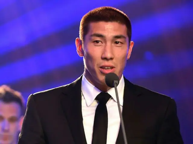 2014年Kリーグクラシック（1部リーグ）最高のDF賞にチャ・ドゥリ（FCソウル）が選定された。（提供:OSEN）