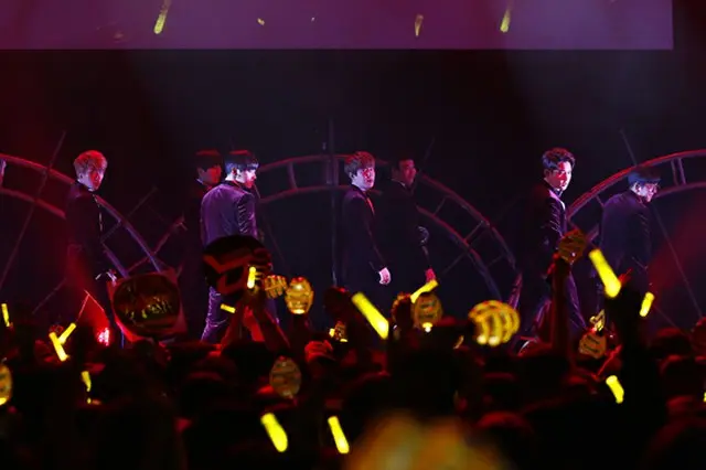 「Block B」が、12月6日品川ステラボールにて、「日本デビュー決定！Block B JAPAN DEBUT CONVENTION」と題されたイベントライブを開催した。オフィシャル画像。