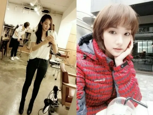 韓国女優パク・ミニョンが、ドラマ「ヒーラー」でショートヘアに変身し、注目を集めている。(画像:news1)