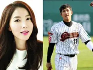 女優オ・ユナ、野球選手とバスケの試合観戦“どんな関係？”