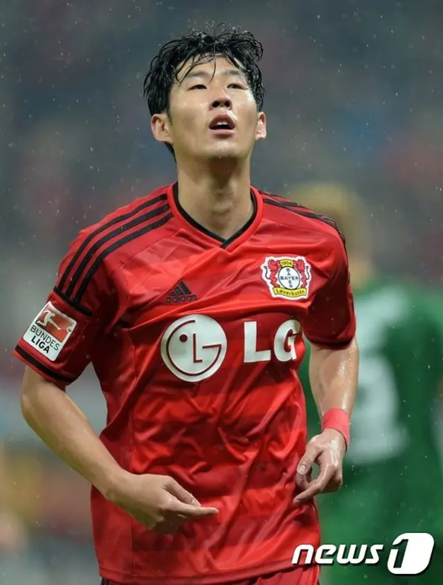韓国出身のサッカー選手ソン・フンミン（22、独バイエル・レバークーゼン）が自身のワンシーズン最多得点記録（12ゴール）に挑戦する。