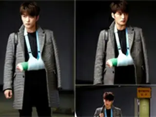 「スパイ」ジェジュン、初撮影から腕にギプス固定し演技に集中