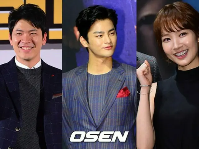 韓国俳優キム・サンギョンとソ・イングク、女優パク・ミニョンが「2014KBS演技大賞」MCに確定した。（左から）キム・サンギョン、ソ・イングク、パク・ミニョン（提供:OSEN）