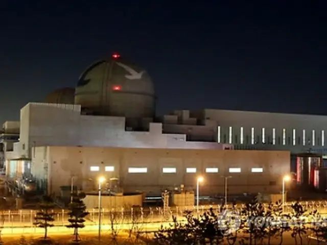 新古里原発３号機＝（聯合ニュース）