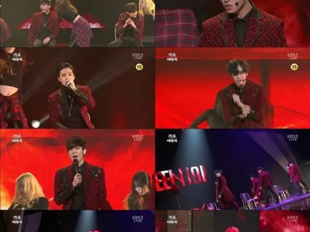 KBS「歌謡大祝祭」より（提供:OSEN）