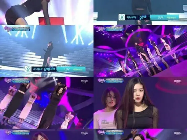 韓国ガールズグループ「Red Velvet」、「AOA」、「Apink」のメンバーたちがセクシーなステージを披露した。（提供:OSEN）