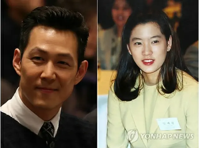 イ・ジョンジェさん（左）とイム・セリョンさん＝（聯合ニュース）