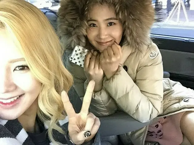 「少女時代」ヒョヨンのInstagramより（提供:OSEN）