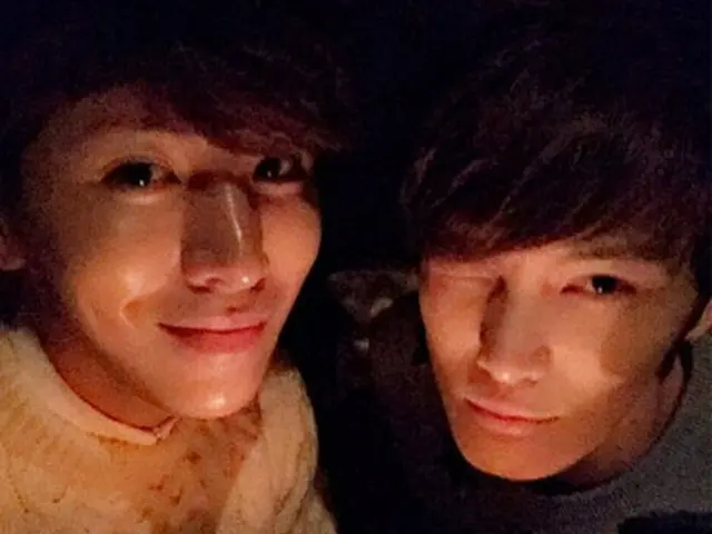 韓国俳優ノ・ミヌが、親友ジェジュン（JYJ）との”夜の会合”を公開した。（画像提供:OSEN）
