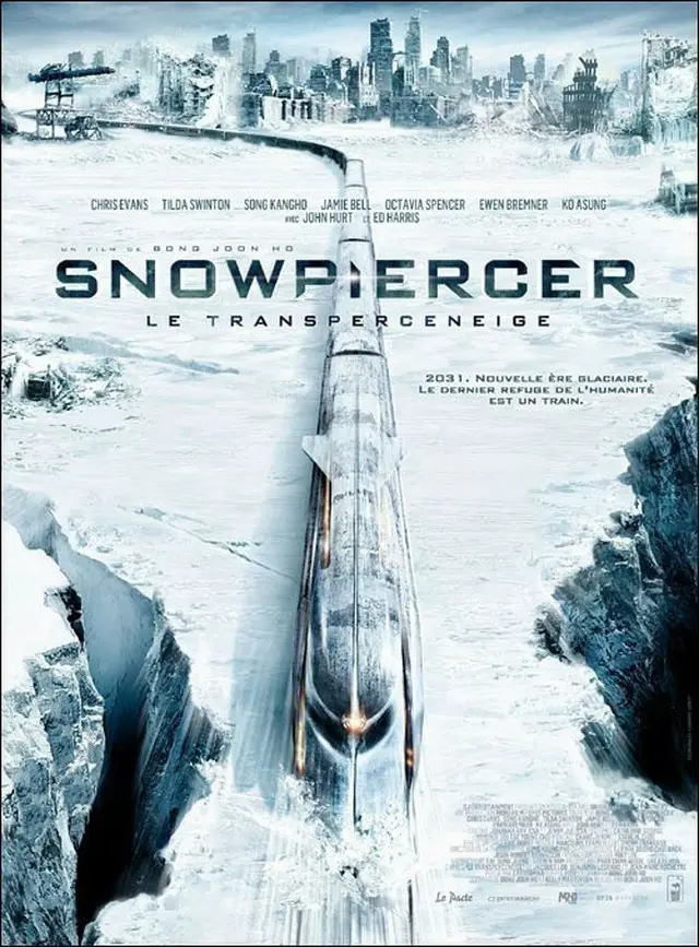 韓国映画「スノーピアサー」（原題:雪国列車）が、米国評論家らが選ぶ最高の映画で9位にランクインした。（画像提供:OSEN）