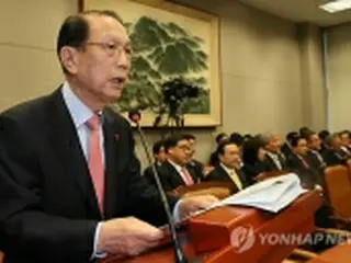 韓国大統領秘書室長　内部文書流出事件を「深く自省」