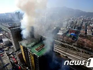 韓国マンション火災、死亡4名・重傷10名・負傷99名の大事故に